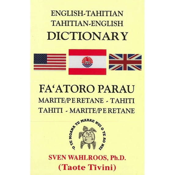 English-Tahitian, Tahitian-English Dictionary (Paperback)