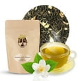 thumbnail image 1 of Jasmine with Flowers Green Tea | Loose Leaf Tea Pouch - 16oz Bulk Bag | Premium Floral Blend from Fujian China | Soothing Aroma | Steamed Green Tea | English Tea Store, 1 of 6