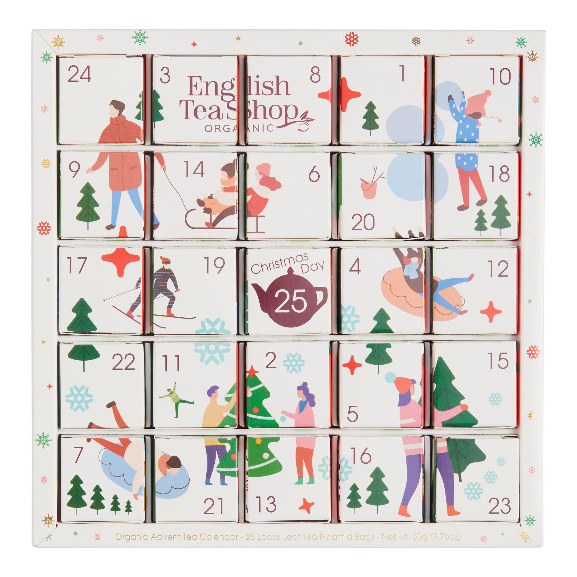 English Tea Shop Organic Tea Advent Calendar Total: 1.76 oz. - Walmart.com english-tea-shop-organic-tea-advent-calendar-total-1-76-oz-walmart-com