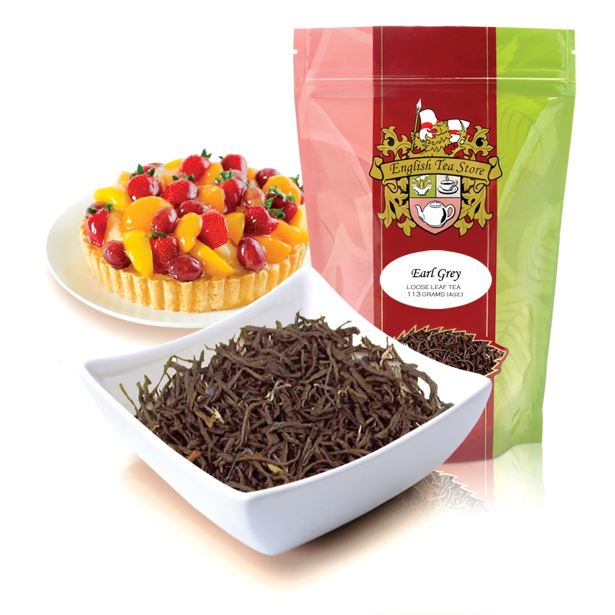 English Tea Store Earl Grey Tea - Loose Leaf Bulk - 5LB - Coarse Leaf