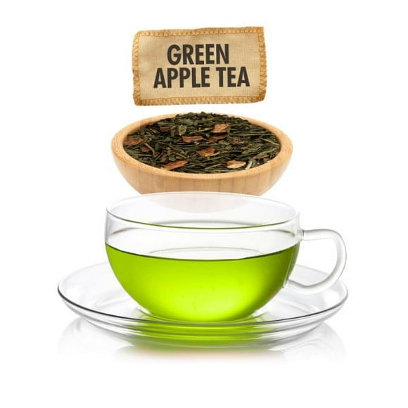 English Tea Store Granny Apple Green Tea - Loose Leaf - Sampler - Size 1oz
