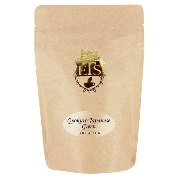 English Tea Store Gyokuro Japanese Green Tea - Loose Leaf Pouches - 4oz