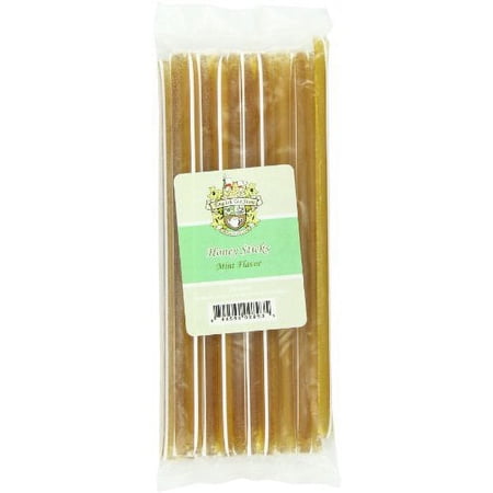 English Tea Store Honey Sticks | All-Natural Honeystix With Gluten-Free Grade A Honey | Mini Honey Sticks For Tea, Cake Pops Or Snacks | Portable Sweet Treat | Mint Flavored Honey Sticks - 20 Count