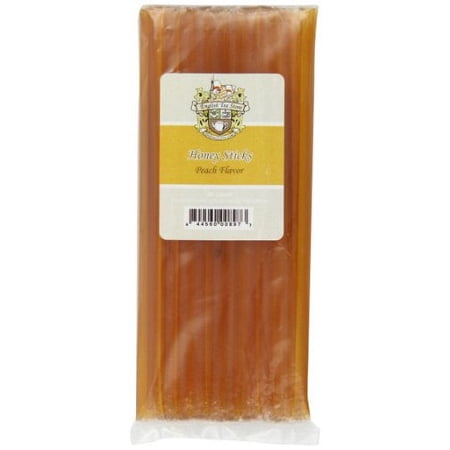 English Tea Store Honey Sticks, Peach, 20 Count