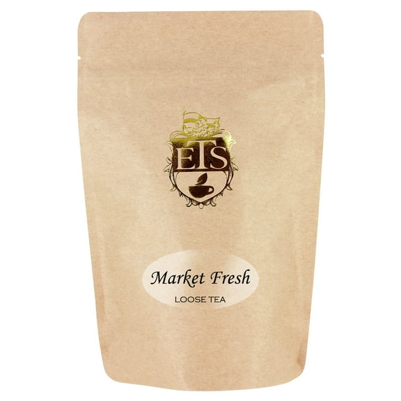 English Tea Store Market Fresh Herbal Tea Loose Leaf Sampler Size 1oz | Vibrant Fruit and Vegetable Inspired Herbal Blend | Refreshing Aromatic Tea for Hot or Iced Enjoyment
