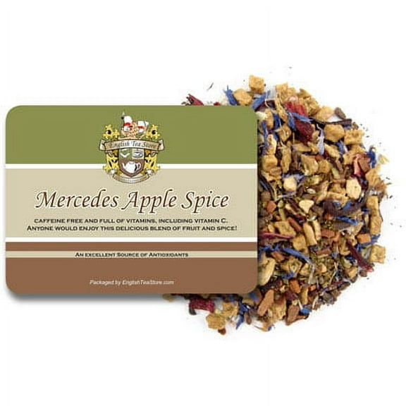 English Tea Store Mercedes Apple Spice Tea - Loose Leaf Pouches - 16oz