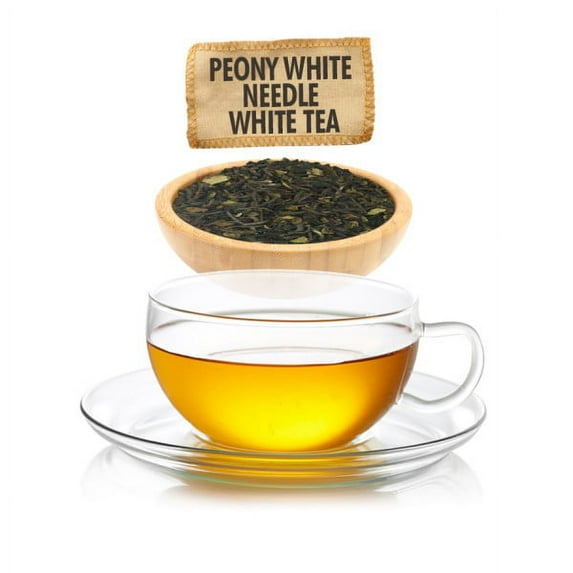 English Tea Store Peony White Needle White Tea Loose Leaf Sampler Size 1oz