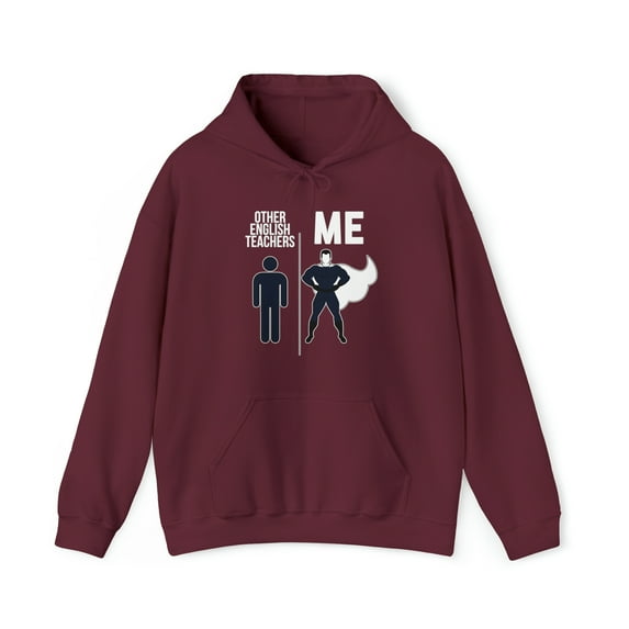 English Teacher Hoodie, Gifts, Hooded Sweatshirt