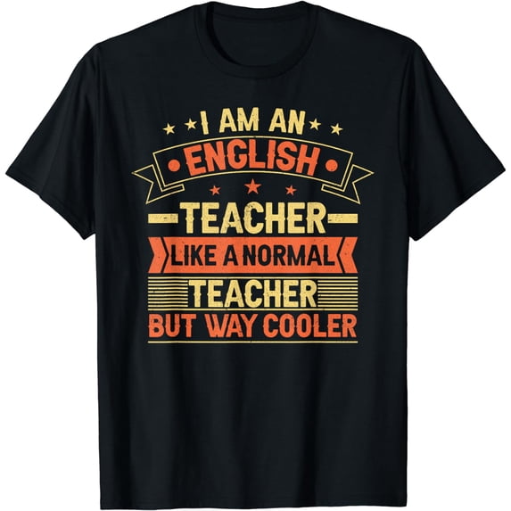 English Teacher School - Cool English Professor T-Shirt