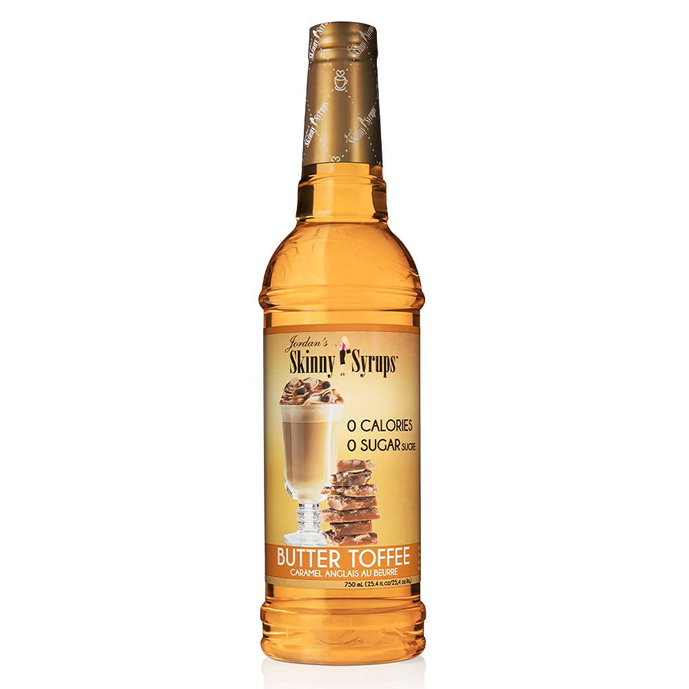 English Toffee- Jordan's Skinny Syrups Sugar Free, 25.4 FL OZ