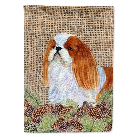 English Toy Spaniel Garden Flag