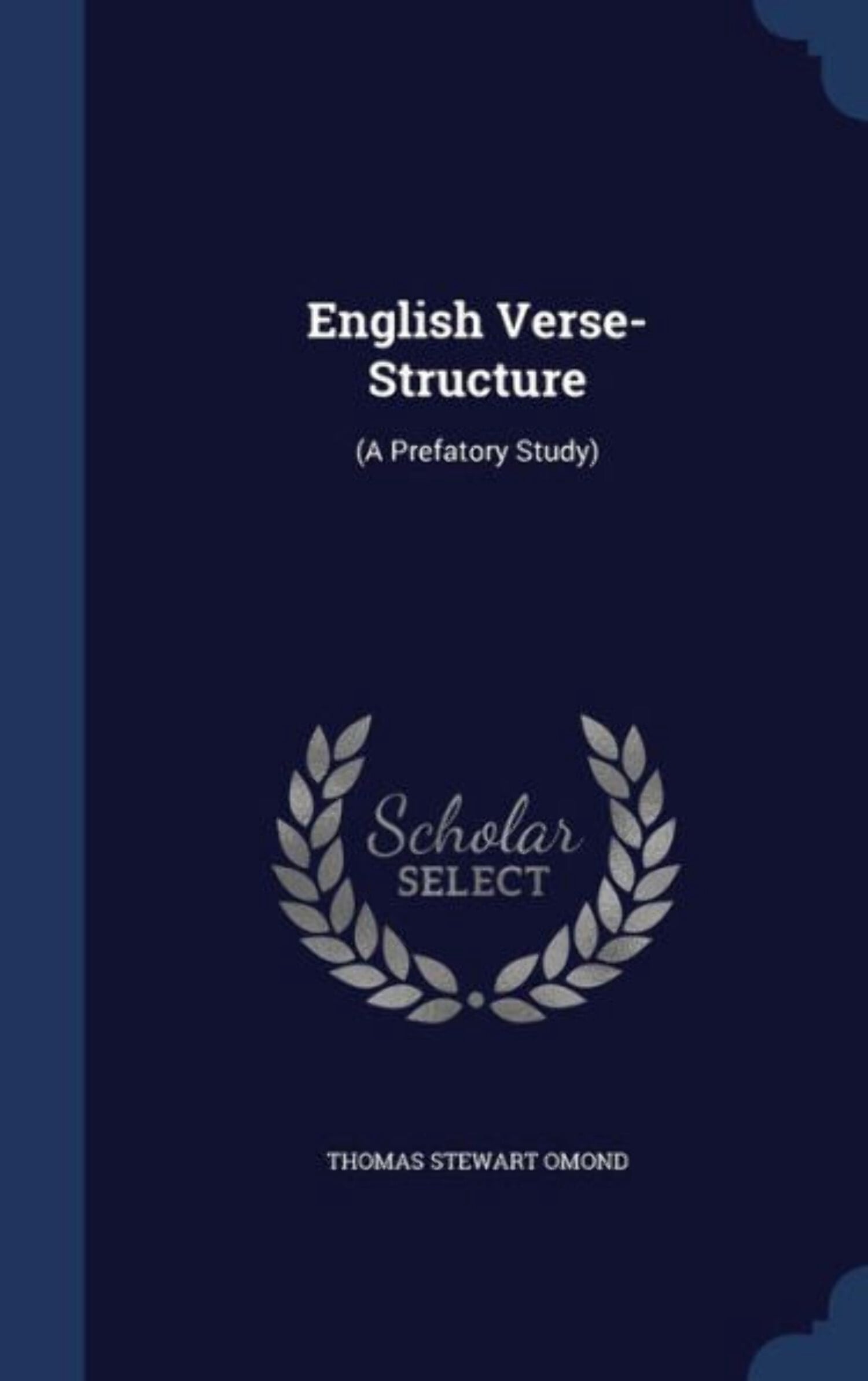 Structured Verse Example English Verse-Structure: (A Prefatory Study) - Walmart.com