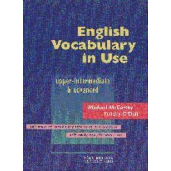 Pre-Owned English Vocabulary in Use Upper-intermediate & advanced (Paperback) 0521423961 9780521423960