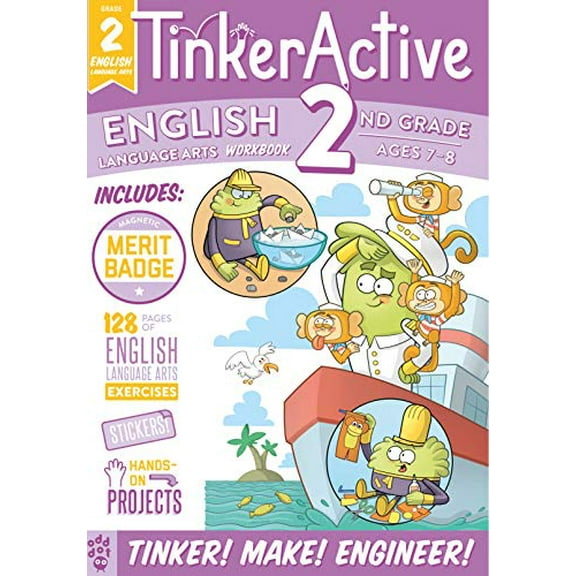 Pre-Owned Tinkeractive Workbooks: 2nd Grade English Language Arts (Paperback) 125031867X 9781250318671