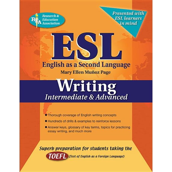 English as a Second Language Series: ESL Intermediate/Advanced Writing (Paperback)