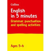 English in 5 Minutes a Day English in 5 Minutes a Day Age 5-6 Ideal for Use at Home, Paperback