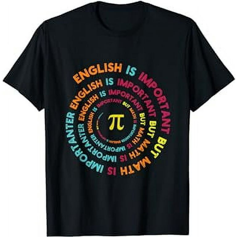 English Is Important But Math Is Importanter Shirt English Is Important But Math Is Importanter Shirt