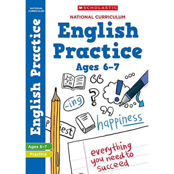 Pre-Owned English practice book for ages 6-7 (Year 2). Perfect for Home Learning. (100 Practice Activities) Paperback