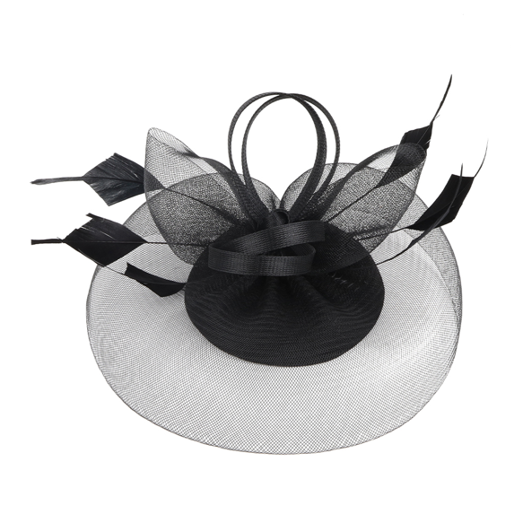 English title: Fascinator Hat Cocktail Tea Party Headband Headwear Hair Accessories Easter Hats Headdress Girls Women
