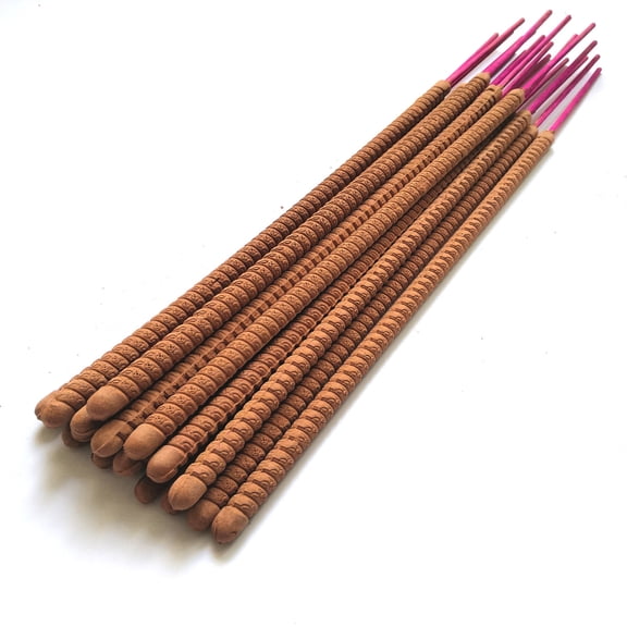 Engooboly 4 hours large garden sandalwood incense sticks,21 sticks packed 310g.