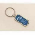 thumbnail image 1 of Engravable Key Chain-Blue Metal, 1 of 1