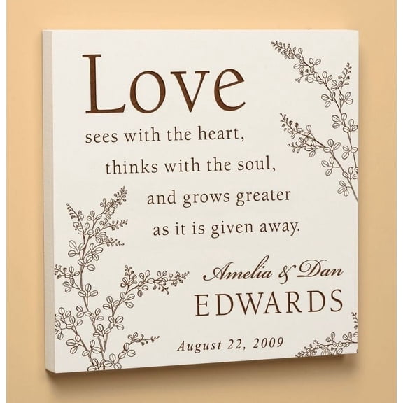 Engravable Plaque-Cream (10 X 10)