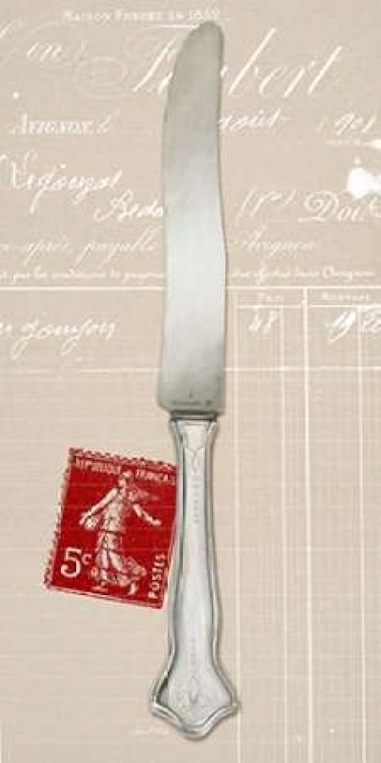 Engrave Knife Canvas Art - Arnie Fisk (10 x 20)