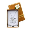 thumbnail image 1 of Engraved Bible Scripture Cross Double Sided Necklace Heart Pendant Faith Mustard Seed Can Move Mountains Matthew 17:20 (Round), 1 of 7