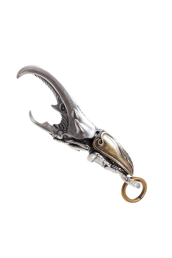 Engraved Keys Accessory Antiques Brass Finish Portable Keys Organizers with Detailing