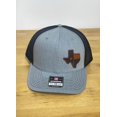 thumbnail image 1 of Engraved Leather Texas Patch Hat: Richardson 112 Trucker Cap, 1 of 5