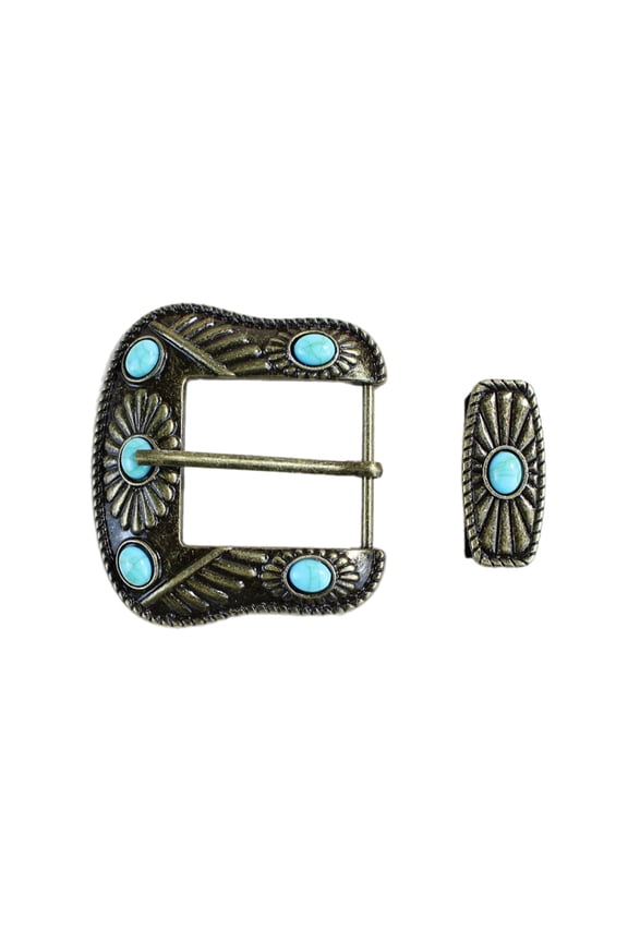 Engraved Pattern Buckle for Pin Buckle Belt Turquois Belt Buckle Ethnic Waistband Buckle Replacement Belt Accessories