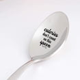 thumbnail image 1 of Engraved Spoon Gift for Men / Women - Calories Don't Count On This Spoon - Sister Funny Birthday Gift, Healthy Diet Spoon Gift | Foodie Gift | Friend Bff Gift / Christmas / Birthday Gift -7 Inch, 1 of 5