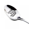 thumbnail image 1 of Engraved Spoon - Stainless Steel Spoon - Valentine's Day Gift Wedding Anniversary Gift, 1 of 4