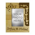 thumbnail image 1 of Engraved Wood Personalized Gift Picture Frame With Names - 4 x 6 Inches Horizontal, 1 of 1