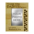 thumbnail image 1 of Engraved Wood Personalized Picture Frame With Names - Fathers Day Gift - 4 x 6 Inches Horizontal, 1 of 1