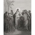 thumbnail image 1 of Engraving From The Dore Bible Illustrating Mark II 23 Jesus & His Disciples In The Corn Field by Gustave Dore 1832-188 Poster Print - 13 x 17, 1 of 1