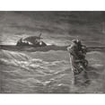 thumbnail image 1 of Engraving From The The Dore Bible Illustrating John Vi 19 To 21 Jesus Walking On The Sea By Gustave Dore 1832-1883 Frenc, 1 of 2