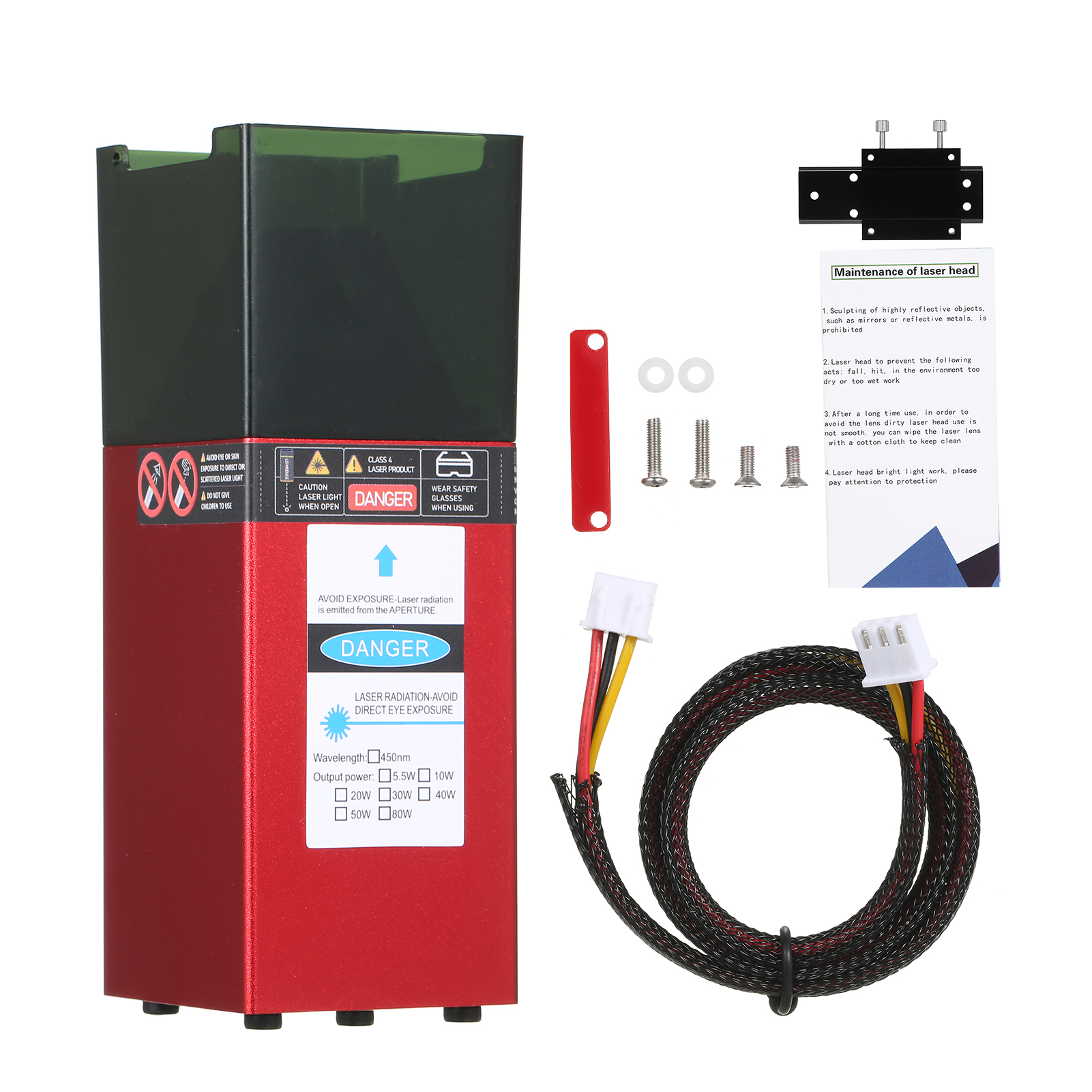 Engraving Module,80w Head Speed Printer Router Router Diy 3d Printer ...