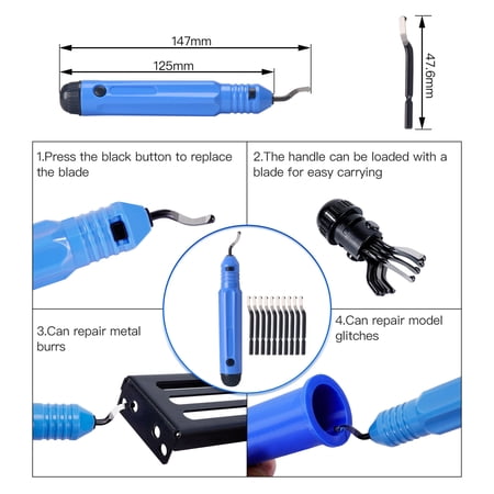 Engraving Tool,Diy 3d Printer Kit Knife Tool Part 3d Model 3d Model File Printer Part 3d Material Removal Tool Removal Tool With File Cutter Scraper Tool Kit Cutter Scraper Material Dsfen