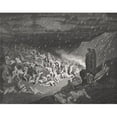 thumbnail image 1 of Engraving by Gustave Dore 1832-1883 French Artist & Illustrator for Inferno by Dante Alighieri Canto XIV Lines 37 To 39 Poster Print, 16 x 12, 1 of 1