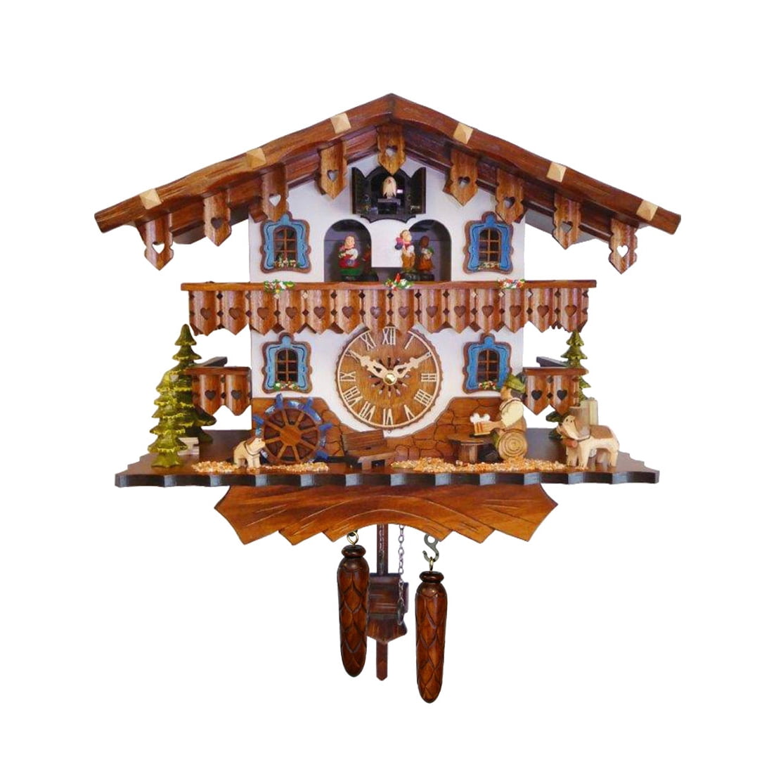 Engstler Batteryoperated Cuckoo Clock 12.5"H x 15"W x 8"D