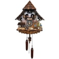 thumbnail image 1 of 13.5" Engstler Battery-Operated Working Men Full Size Cuckoo Wall Clock, 1 of 2
