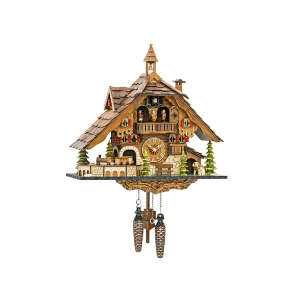 Engstler Battery-operated Cuckoo Clock - 13"H x 16"W x 8"D