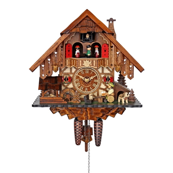 Engstler Quartz Cuckoo Clock - The Jolly Beer Drinker