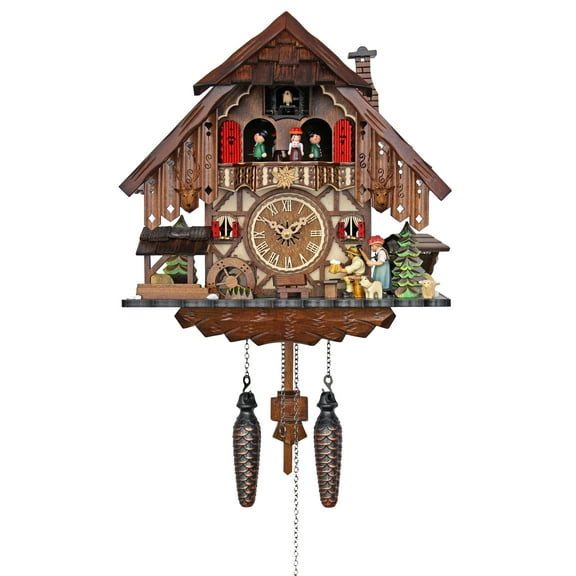 Engstler Quartz Cuckoo Clock - The Jolly Beer Drinker