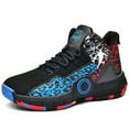 thumbnail image 1 of Engtoy Kid's Basketball Shoes Boys Sneakers Girls Trainers Comfort High Top Basketball Shoes for Boys(Little Kid/Big Kid), 1 of 7