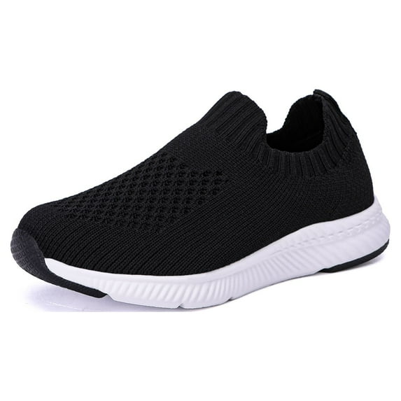 Engtoy Kids Boys Girls Running Shoes Comfortable Lightweight Walking Shoes Athletic Slip on Sock Sneakers (Toddler/Little Kid/Big Kid)