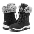 thumbnail image 1 of Engtoy Women Snow Boots Winter Warm Casual Shoes Waterproof Comfortable Mid Calf Women's Outdoor Boat Shoes, 1 of 6