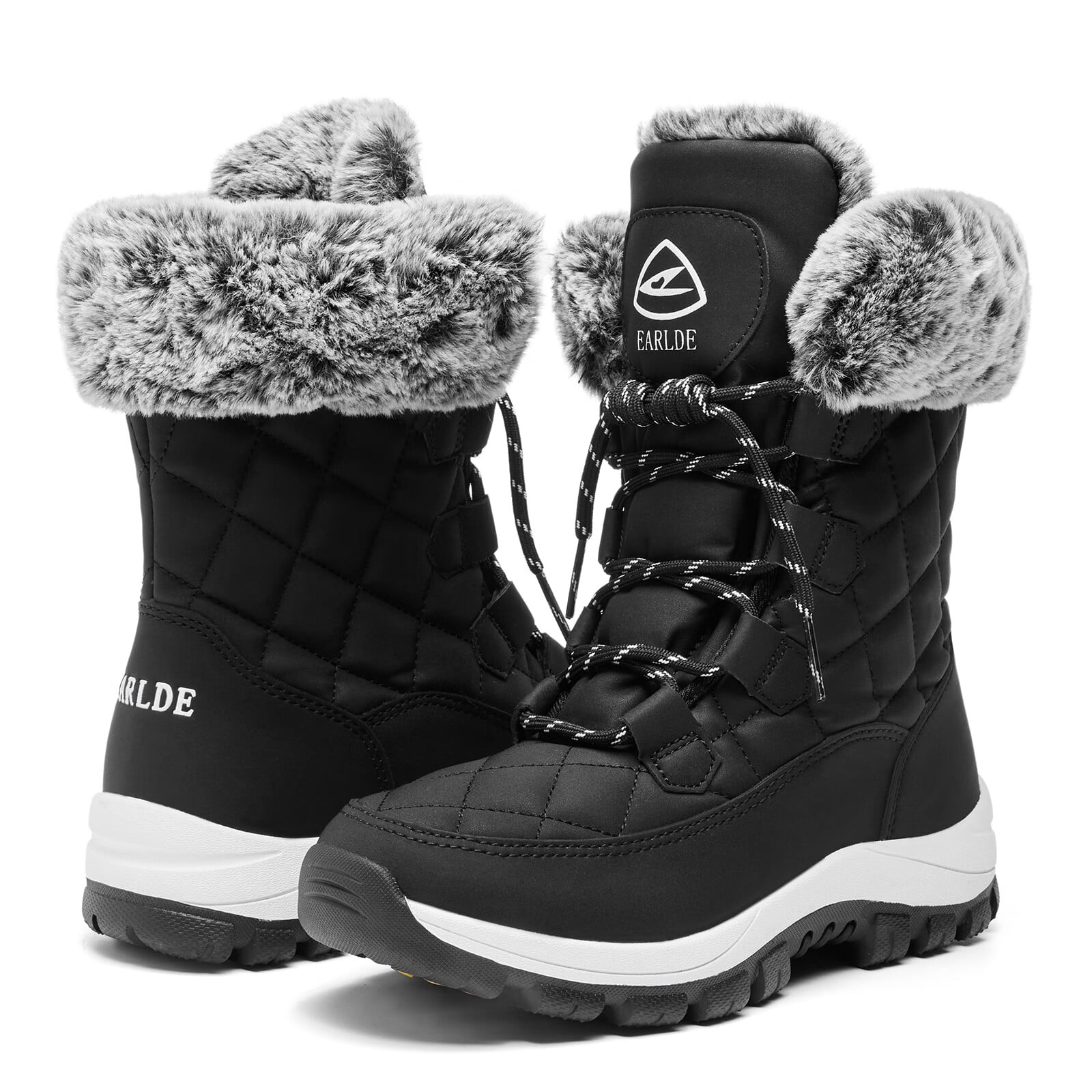 Engtoy Women Snow Boots Winter Warm Casual Shoes Waterproof Comfortable