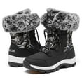 thumbnail image 1 of Engtoy Women Snow Boots Winter Warm Shoes Comfortable Mid Calf Women's Outdoor Shoes, 1 of 6